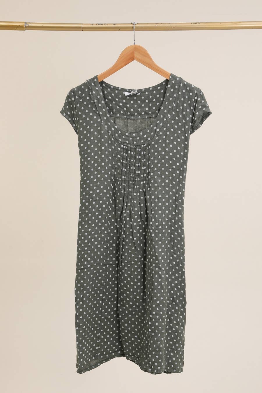 Polka Dot Linen Dress – Made in Italy – Light, Breezy & Effortlessly Chic